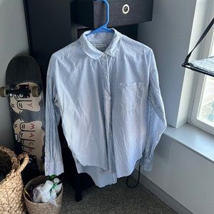 Oversized boyfriend button up